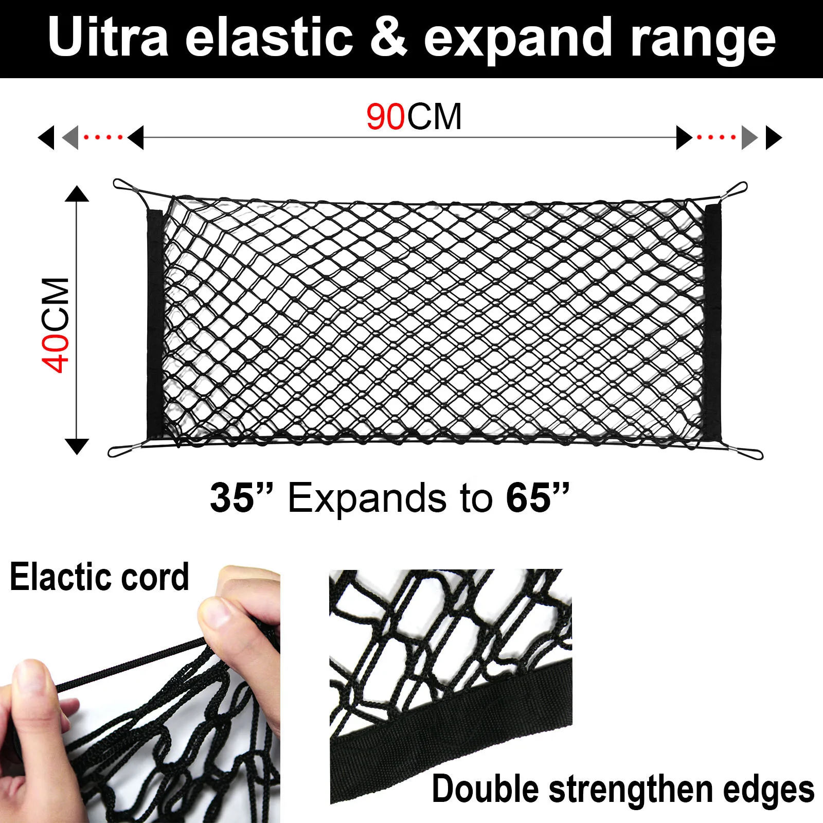 Нейлоновая сетка для задней БАГАЖНИКА АВТОМОБИЛЯ грузовая сеть Toyota Camry Hybrid 2018 2019