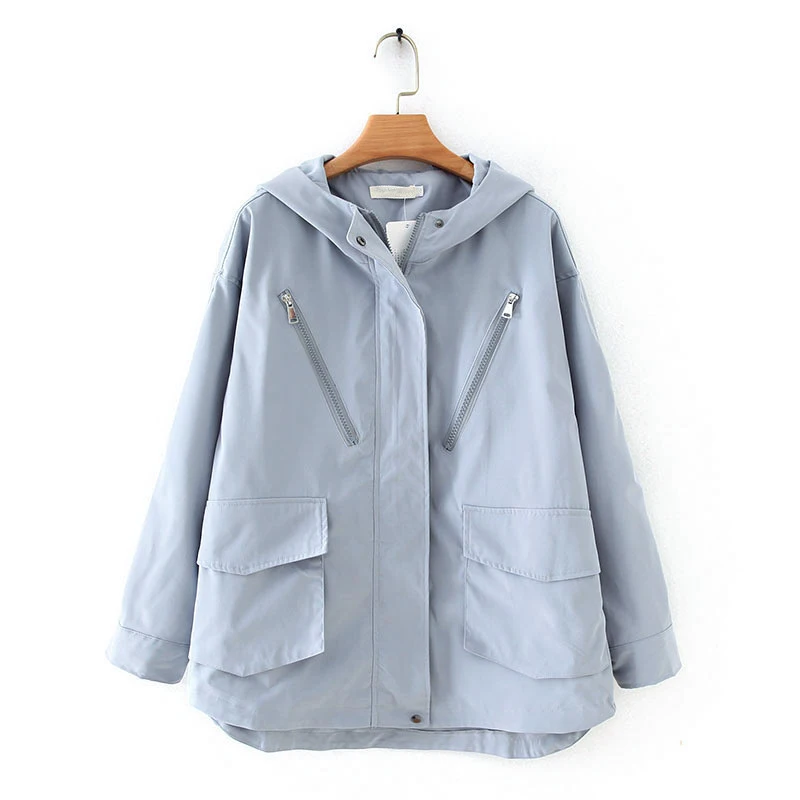 2020 Новинка весна женская куртка осень пиджак женский плащ повседневная с