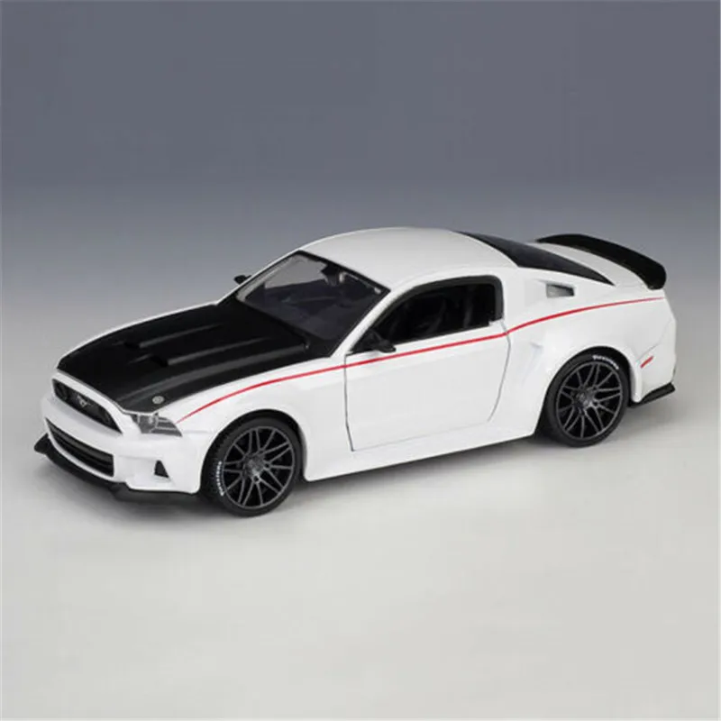 1:24 2014 Ford Mustang Street Racer Special Edition сплава роскошный автомобиль литой оттягиваемая