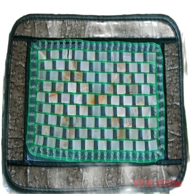 Китайская Нефритовая Изысканная подушка из натурального нефрита летняя крутая и