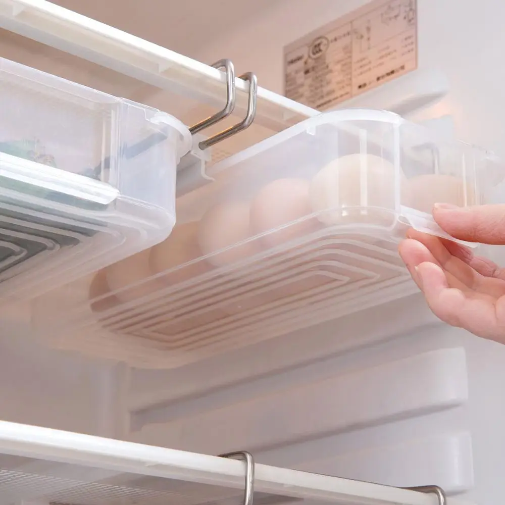 Выдвижной ящик для хранения холодильника перегородка держатель органайзер