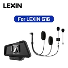 LEXIN LX-G16 комплект для внутренней гарнитуры и зажима для шлема с высоким качеством и громким звуком Bluetooth Разъем для наушников