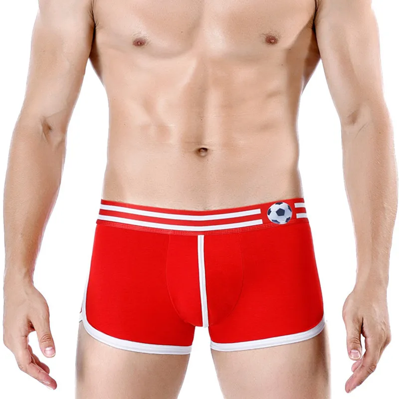 Хлопковое нижнее белье для мужчин боксеры трусы мужские сексуальные дышащие