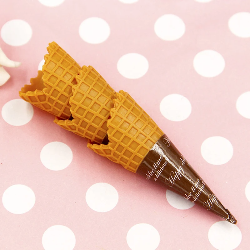 2 шт. конусная игрушка мороженое для детской кухни|Поделки своими руками| |