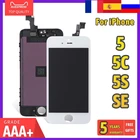Премиум ЖК-дисплей для iPhone 5 5S 5C SE 5SE сенсорный экран дигитайзер замена Pantalla сборка черный белый дисплей + ТПУ + набор инструментов