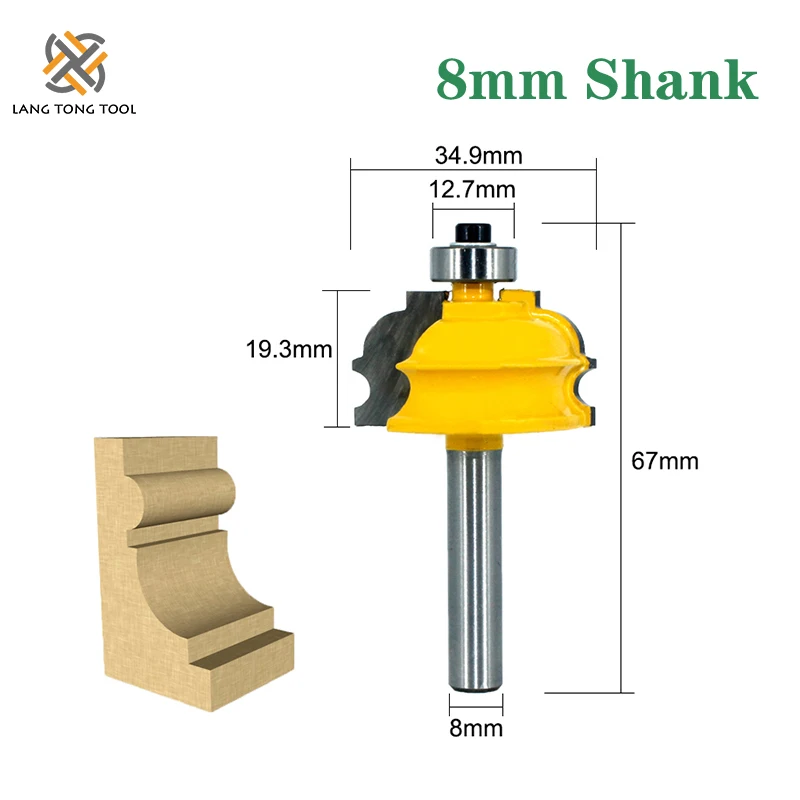 

1 шт., Концевая фреза LANG TONG LT018