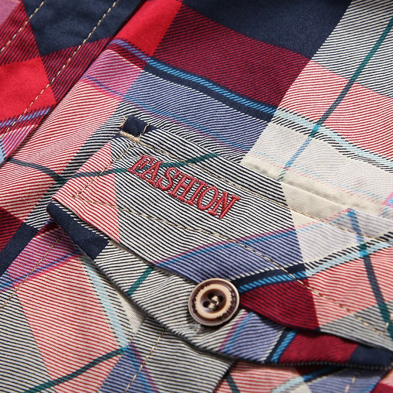 Брендовая Летняя мужская рубашка в стиле милитари повседневная с коротким