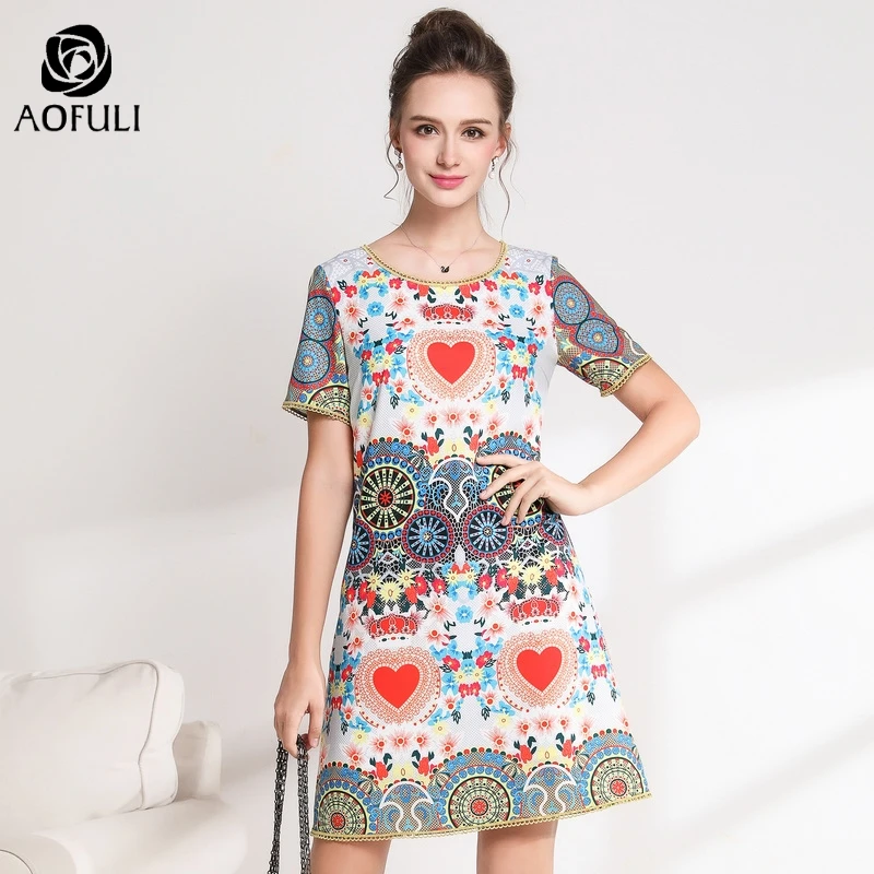 L/XL/2XL/3XL Сицилия Летнее нарядное платье с цветочным принтом для девочек женские
