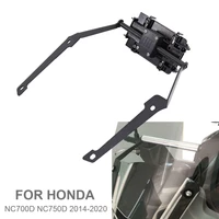 motorcycle accessories front phone stand holder smartphone phone gps navigaton plate bracket for honda nc750d 2014 2020