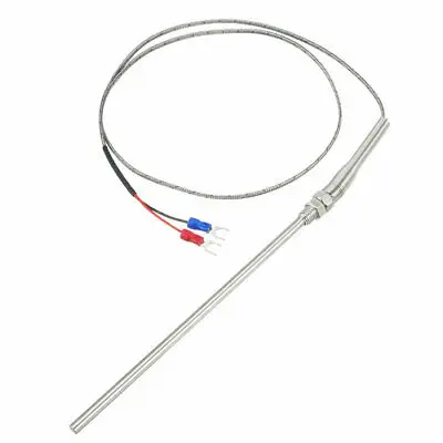 

Пружинный датчик температуры типа K, зонд термопары 1 м, кабель 5x150 мм