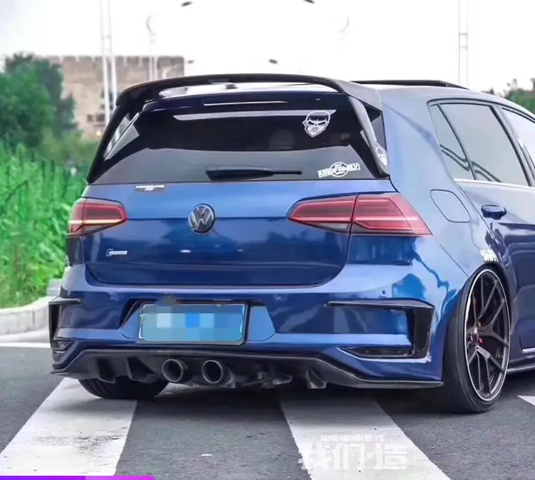 Спойлер для Golf 7 5 GTD MK7 2014-2018 Volks wagen GOLF спойлер из АБС-пластика заднее крыло