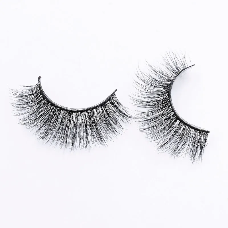 Wyuen Natural Eyelashes Extension Nude Makeup Curl False eyelashes Reusable 5D Faux Mink Lashes for 5D-124 | Красота и здоровье