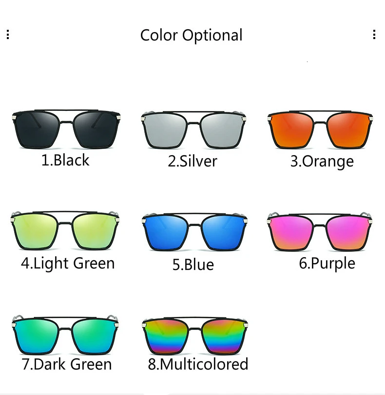 SHARK SAIL Brand Design Sunglasses Men Driver Shades Male Vintage Sun Glasses For Spuare Mirror Summer UV400 Oculos | Аксессуары для