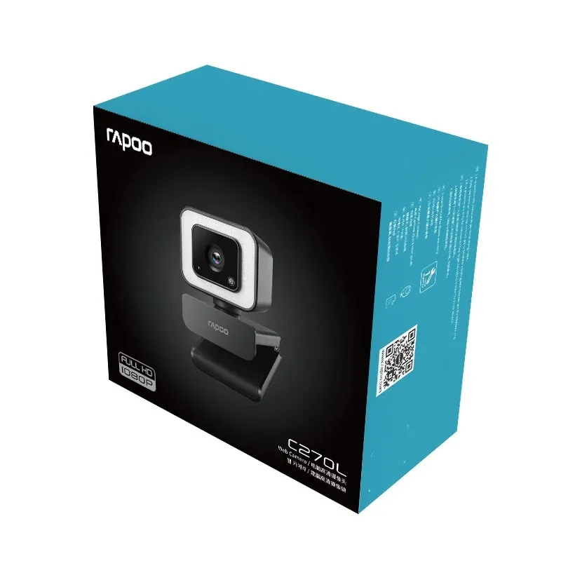 Веб-камера Rapoo C270L HD 1080P с автофокусом и микрофоном | Компьютеры офис