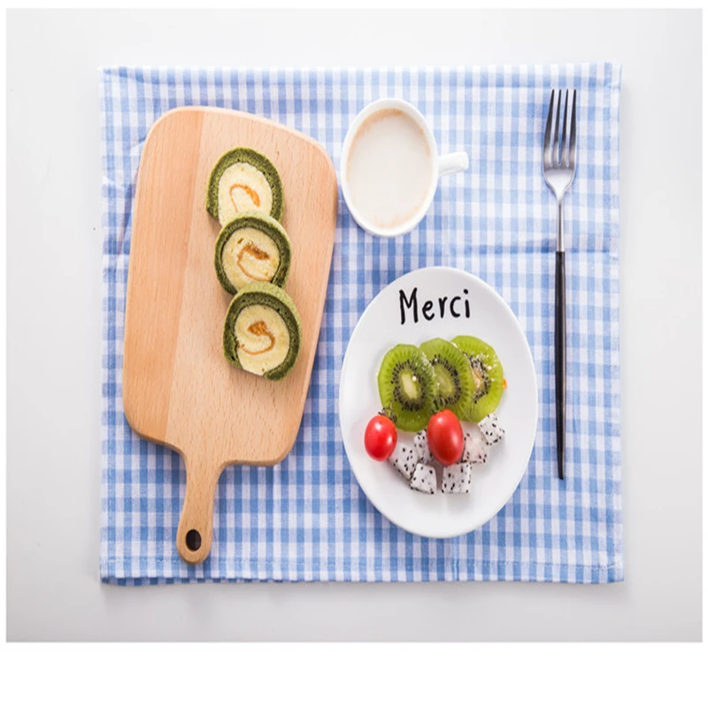 40*60 см японский густой сетки домашний текстиль ткань не исчезает салфетка Чай