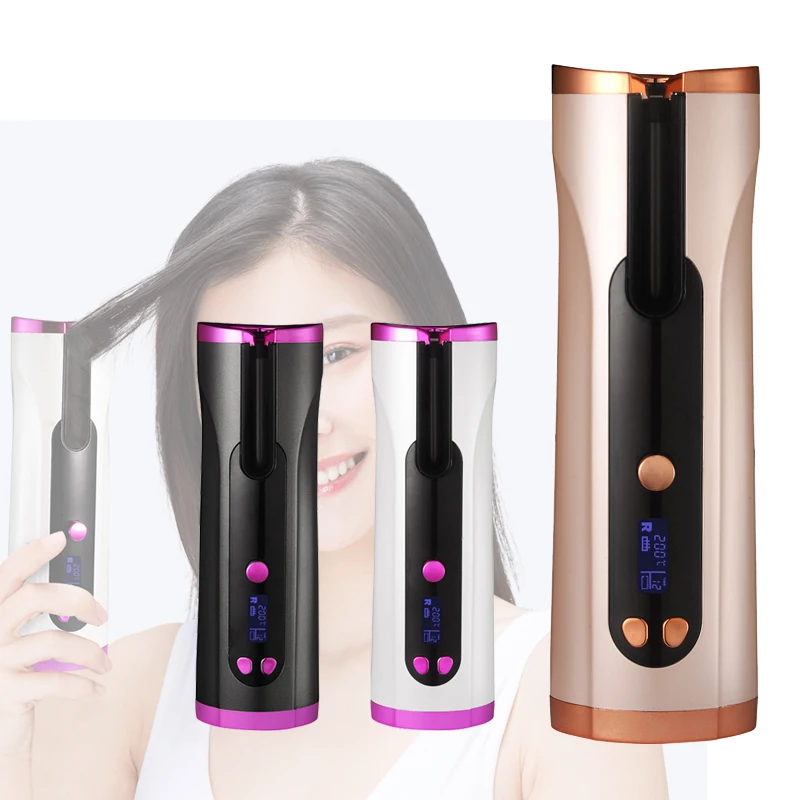 

Electric Hair Curler Automatic Rechargeable Modeling Device For Home Travel Ms Intelligent Hair Styling Appliances Curling iron