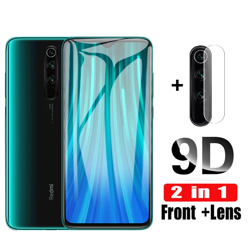 Закаленное стекло для Xiaomi Redmi Note 8 Pro Защитное камеры Xiomi Защитная пленка 9 8T Note8 7