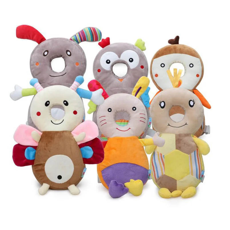 

Cartoon animals Cute Baby Hand ring Rattles Baby Toys 0-12 Months Soft Plush Ring the bell Baby Rattle Baby Soothing hand doll