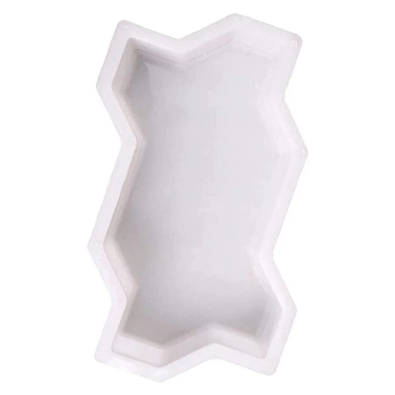

Runway Driveway Paving Brick Pavement Concrete Mold Slab Path Walk Mould Wave Cement Mold for Patio Lawn Garden PXPC
