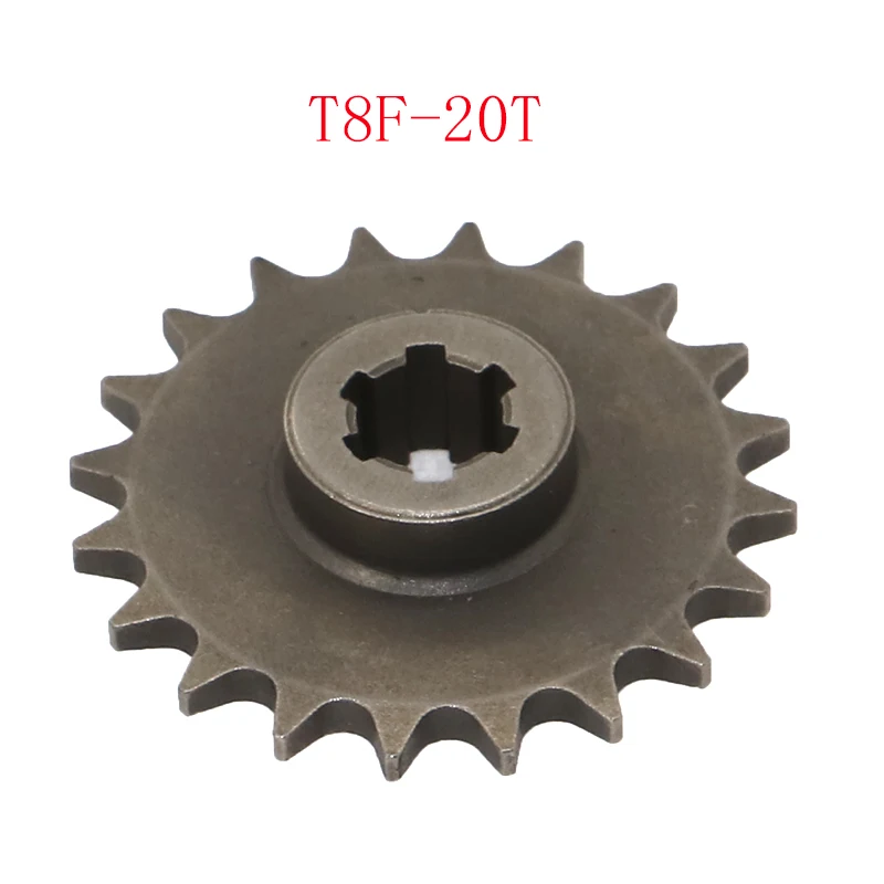 Передняя Звездочка T8F 11 13 14 17 20 зубьев 11T 13T 14T 17T T для 2-тактного мини-мотоцикла 47cc 49cc