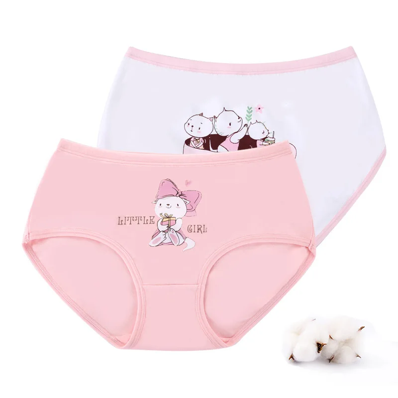 Модные детские трусики 4 шт./лот для девочек с героями мультфильмов женское