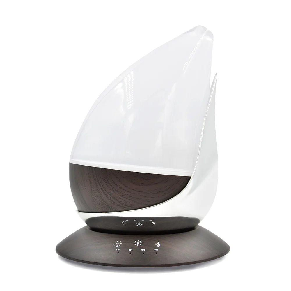 

Electric Aroma Diffuser 110V-350V 15.6W Ultrasonic Air Humidifier 7Color LED light 400ML capacity Water droplets shape For home