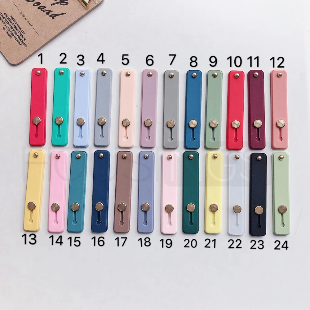 Силиконовый держатель на ремешке для телефона, универсальный держатель для кольца на палец для iPhone, ремешок для браслета, нажимная ручка, подставка, карамельный цвет, кронштейн
