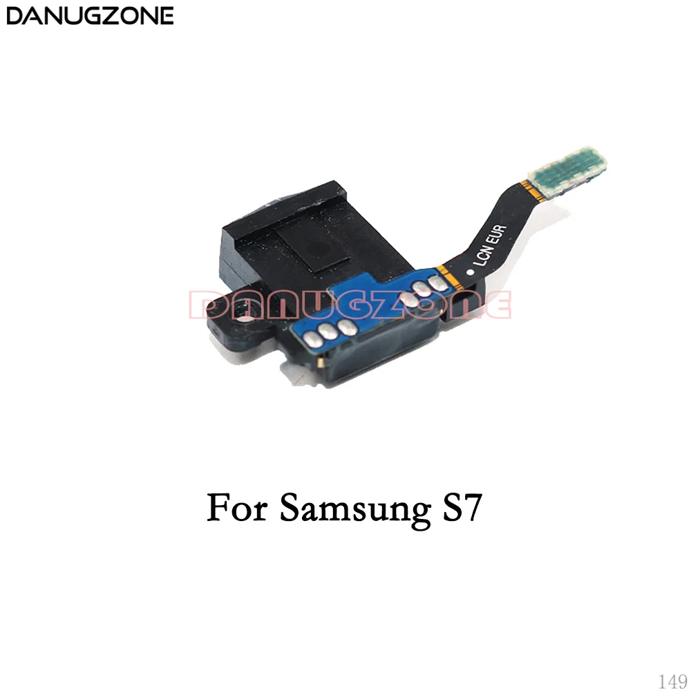 For S7 Гибкий аудио кабель для наушников samsung Galaxy S7 G930 S7 Edge G935 - Цвет: For S7
