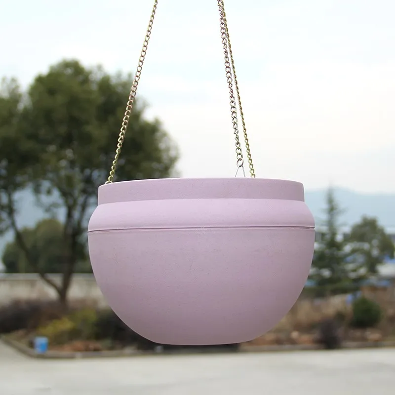 Цветочный горшок с крючком многоцветный автоматический полив в современном