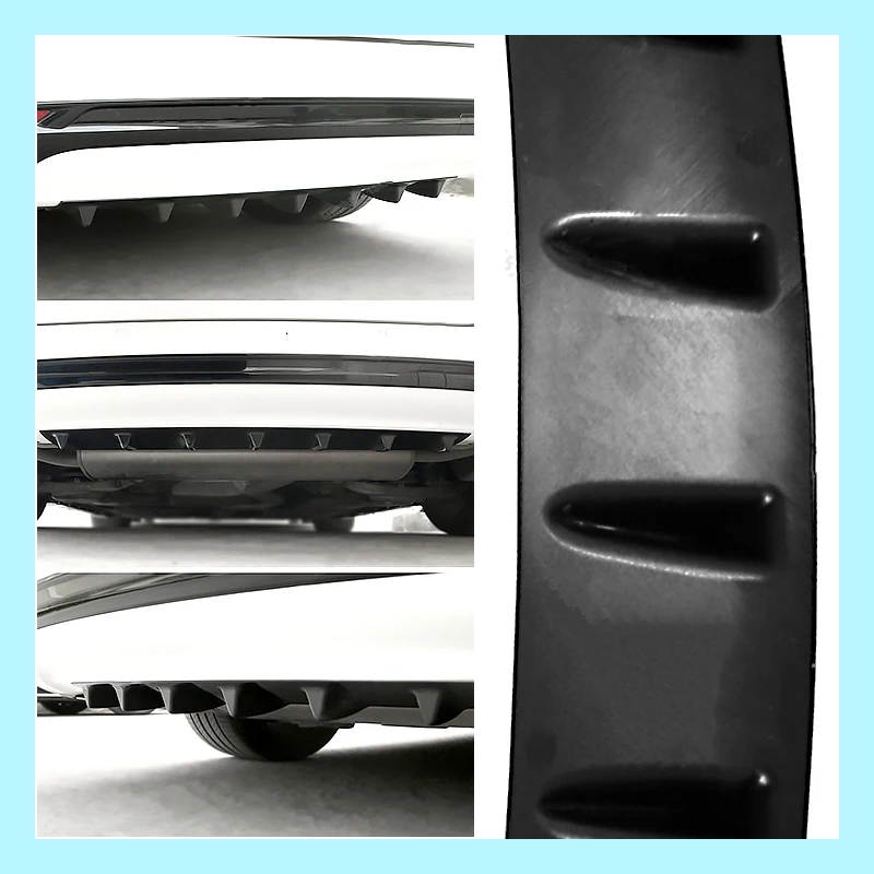 Дефлектор автомобильного бампера модифицированный спойлер с акульим плавником