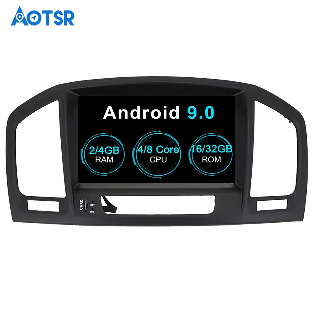 Автомобильный DVD плеер Aotsr Android 9 0 для Opel Vauxhall Holden Insignia 2008 2013 стерео GPS 2 din навигация