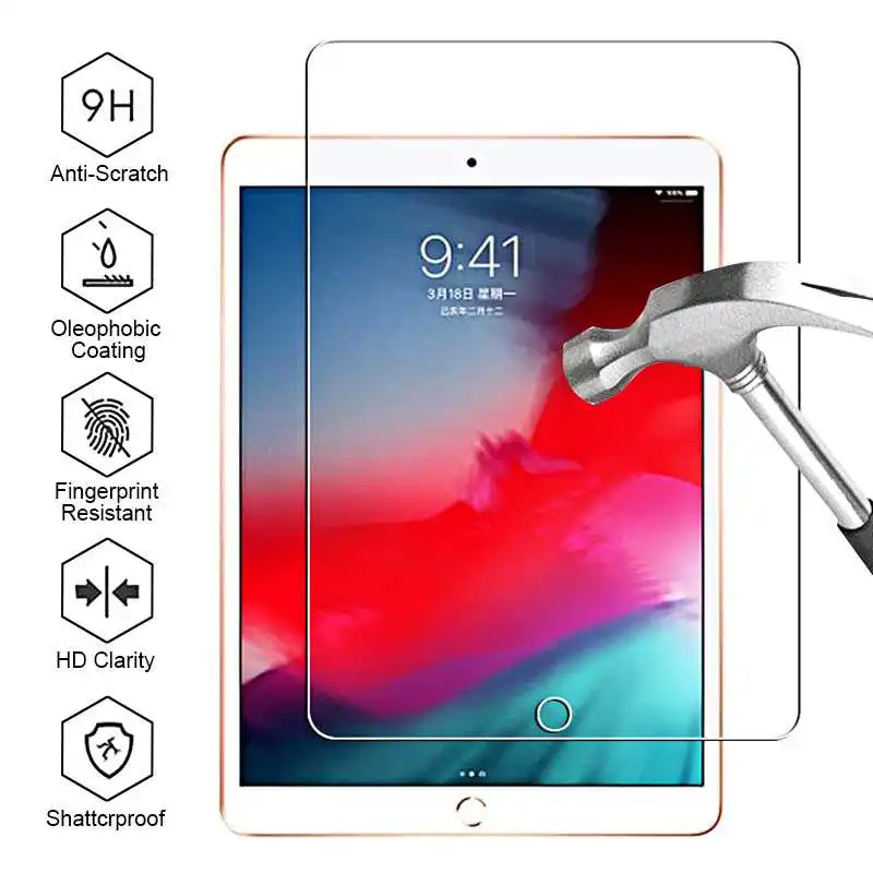 

Tempered Glass Screen Protector For iPad Mini 5 2019 4 3 2 Tablet Glass