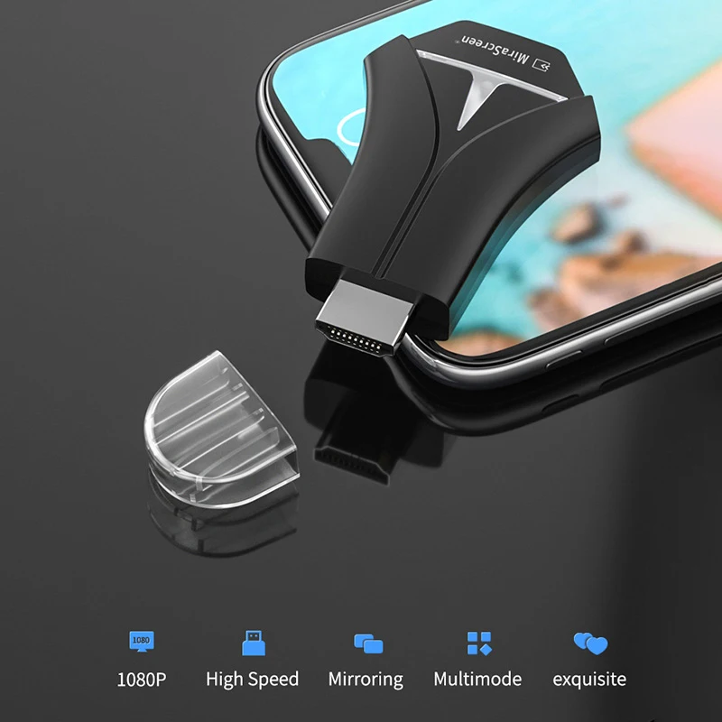 ТВ-приставка Mira screen K12 Wifi Дисплей приемник совместный экран HDMI-совместимый Airplay
