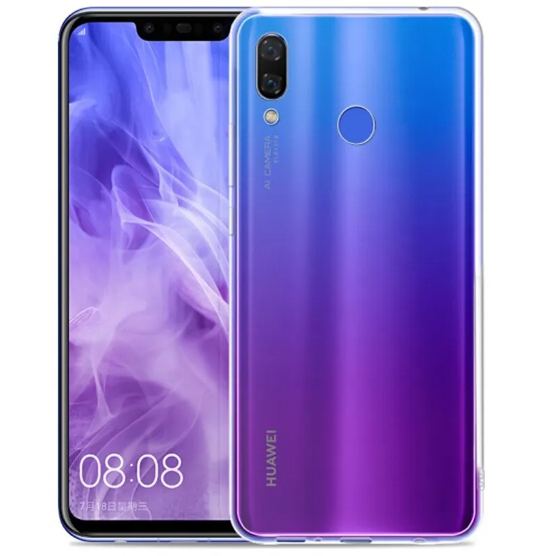 Роскошный Резиновый ТПУ силиконовый мягкий чехол-накладка для HuaWei NOVA 5 Pro NOVA 3E NOVA 4 противоударный чехол для телефона HuaWei NOVA 5i Pro NOVA 3i NOVA 3 чехол s