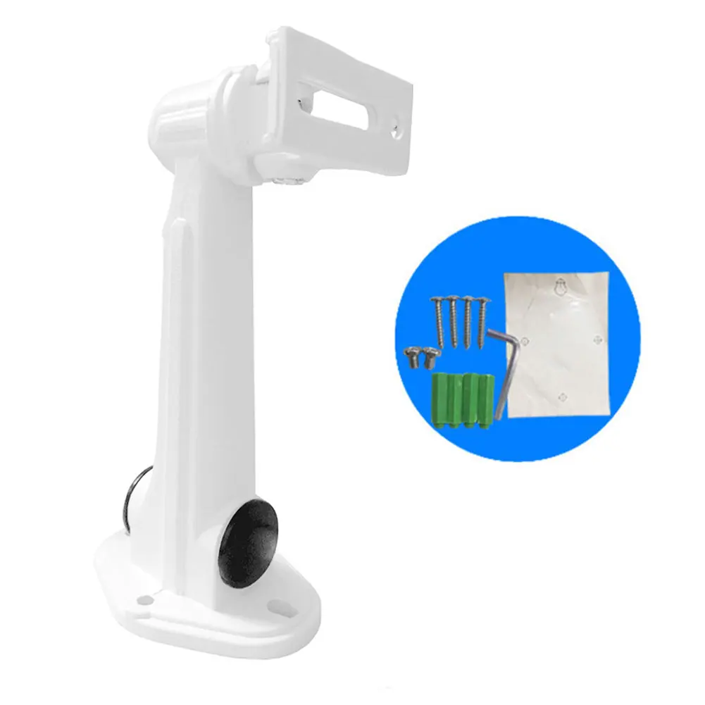 

Stand CCTV Accessories Easy Install Professional 360 Degree Rotating Stable Camera Wall Mount Support Home Office With Screws