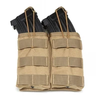 tactical ak m4 molle magazine pouch military vest molle accessories bag open top double triple ammo bag