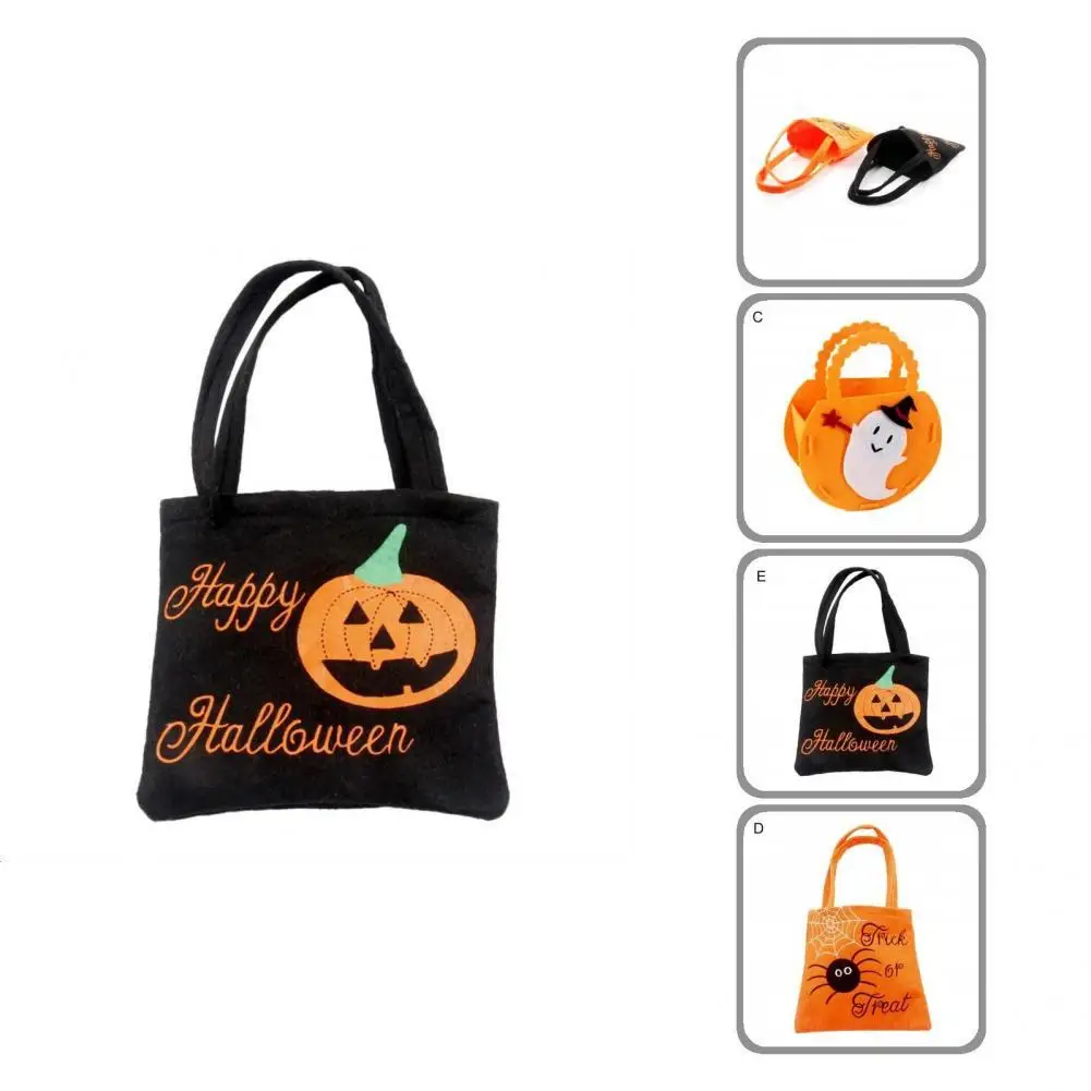 

Attractive Gifts Pouch Wide Application Not Easy Deformed Creative Pumpkin Pattern Candy Pouch Candy Bag Candy Pouch