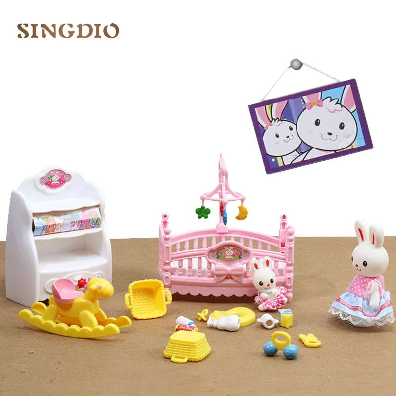 Симпатичная миниатюрная мебель сделай сам для праздника аксессуары кукольного