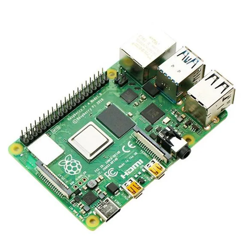 Официальная плата Raspberry PI 4B с материнской платой контроллера Pi 4 Model B