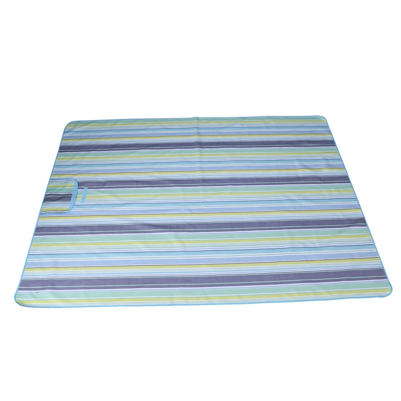 

Outdoor Picnic Blanket Beach Mat for Outdoor Camping Beach Plaid Picnic Mat Moisture-Proof Mat for Outdoor Picnic Blue