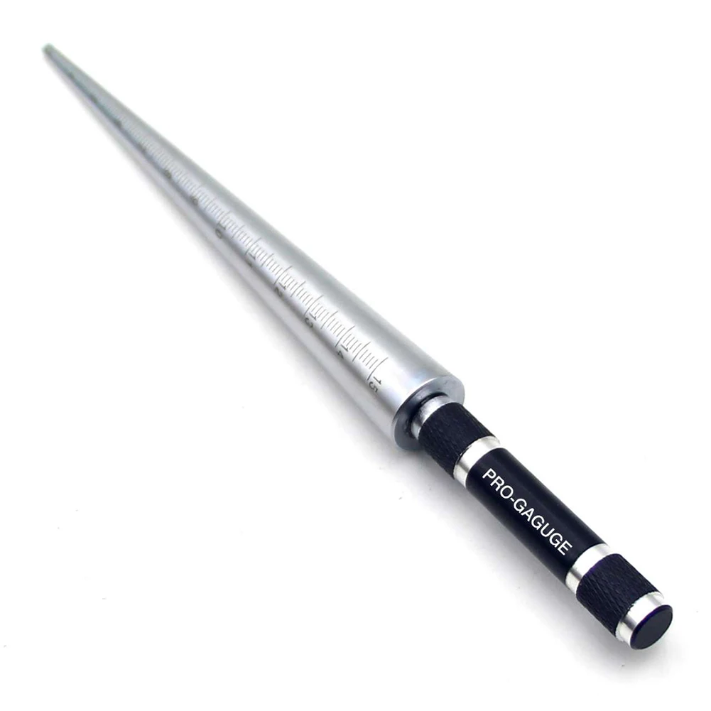 

3-15mm Practical Conical Feeler Gauge Hole Size Diameter Taper Measure Gauge Machinist Meter Tool Taper Cone Cylinder Gauge