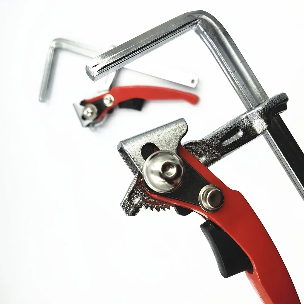 MFT полностью стальной регулируемый деревянный зажим для стола сверхмощный