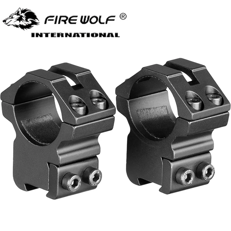2 шт. низкопрофильные кольца для прицела 25 4 мм 11 мм|Кронштейны и аксессуары