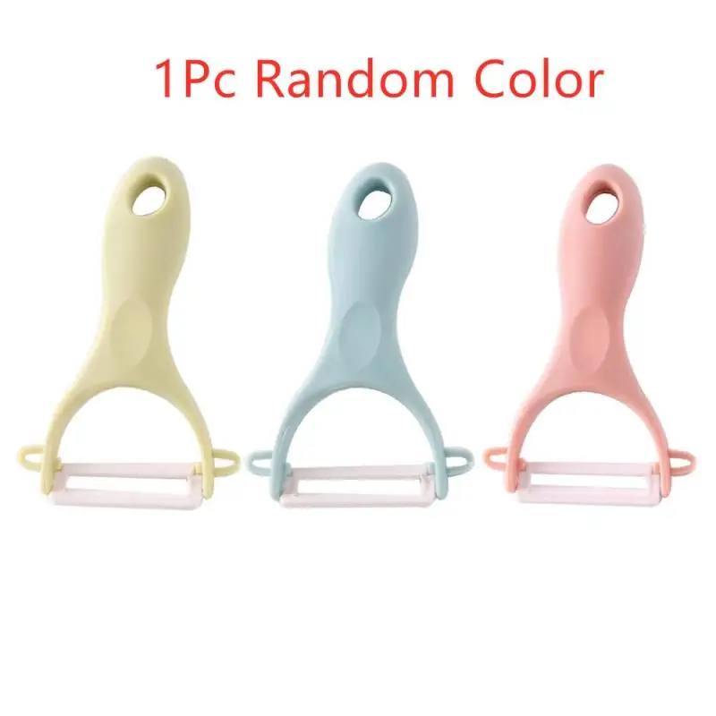 

3 Color Ceramic Peeler Potato Cucumber Carrot Grater Peeler Vegetables Fruit Peeler Grater Home Kitchen Gadgets Wholeseal