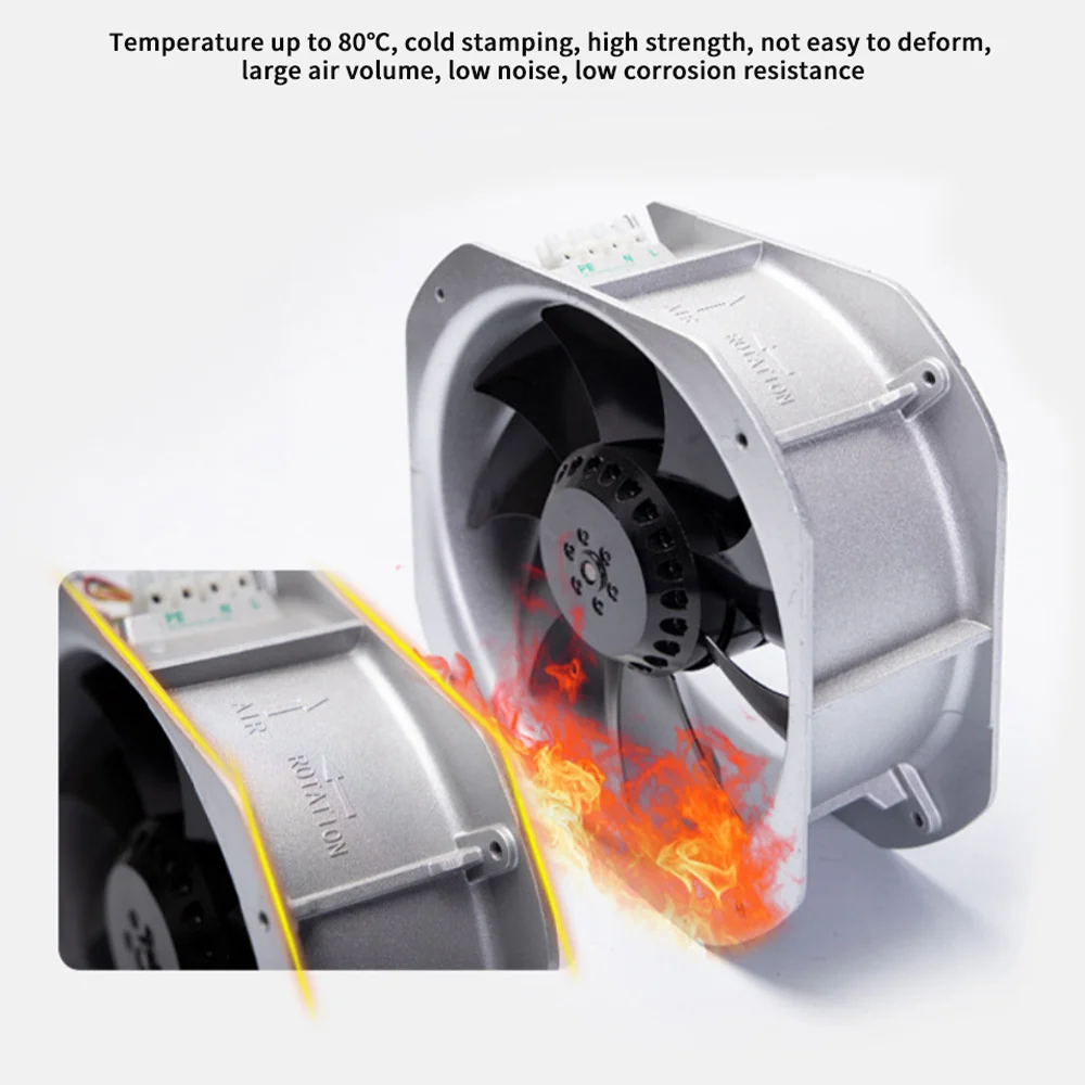 AC220V Cabinet cooling axial fan air blower external rotor flow 200FZY2-S 200FZY8-S | Инструменты