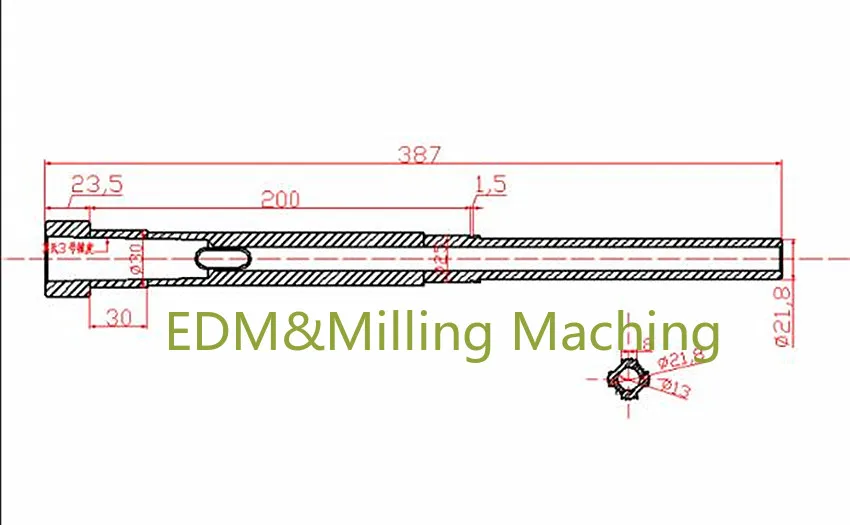 Фрезерный станок Z4132 Spine промышленная настольная Бурильная труба 22x4 мм в форме
