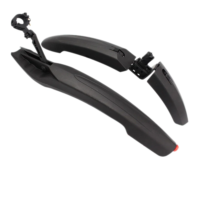 

MTB Велосипедное крыло со светодиодный задний светильник велосипед спереди и сзади крыло велосипеда прочный Fender Аксессуары для велосипеда