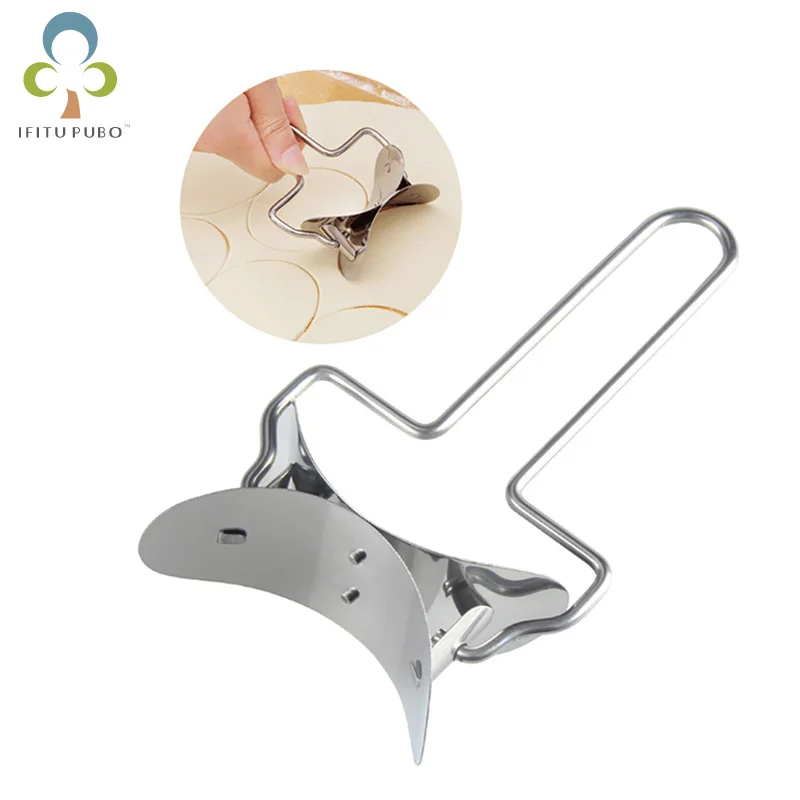 Форма для пельменей круглое лезвие скручивания теста Круглый резак DIY аксессуар