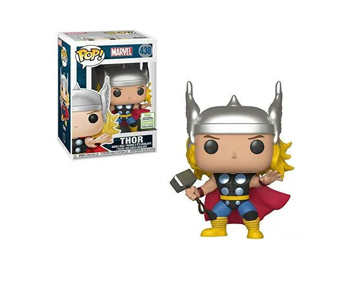 Экшн фигурка из ПВХ Funko pop Marvel: Thor #438 коллекционные модели игрушек для детей