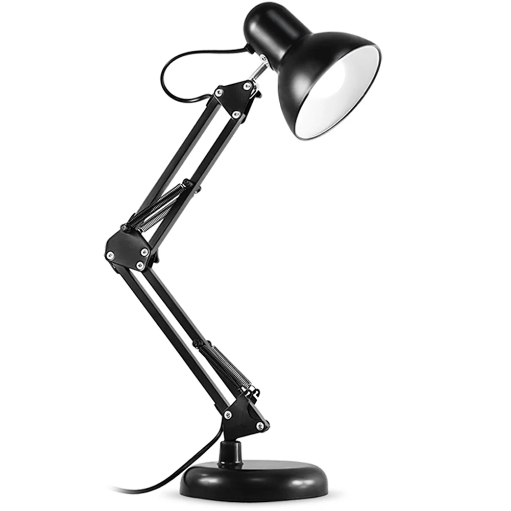 Регулируемая Настольная лампа с поворотным рычагом для офисной студии